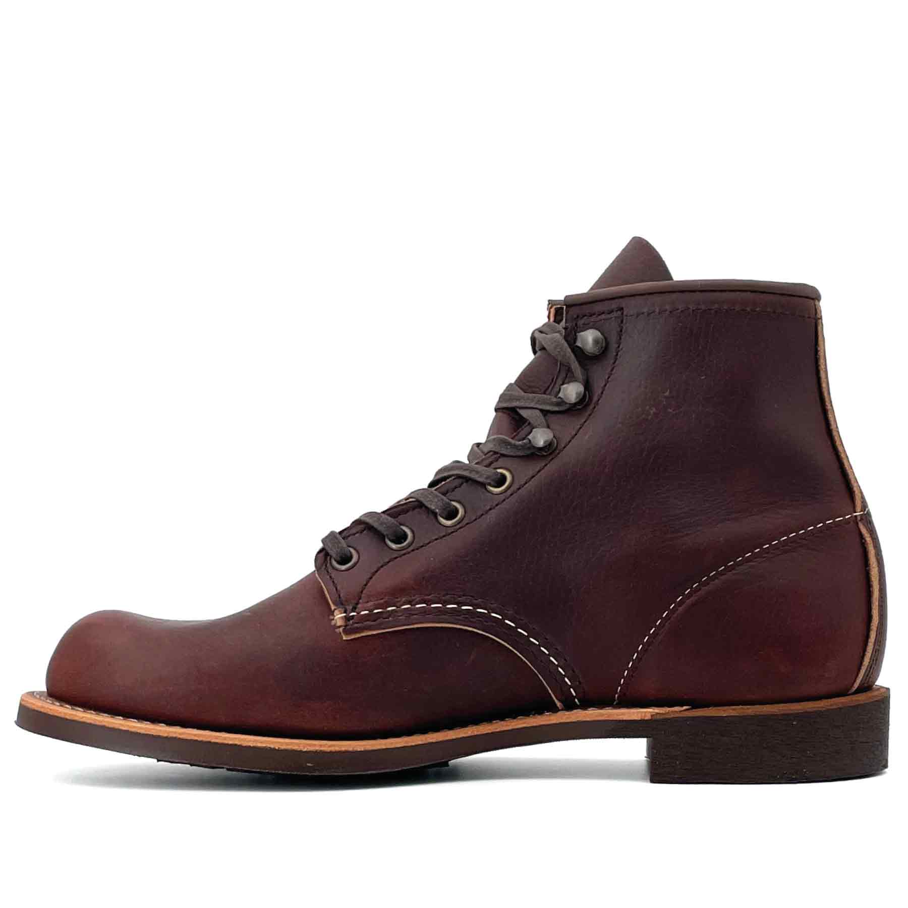 3340 6" Blacksmith Briar Oil Slick Leather