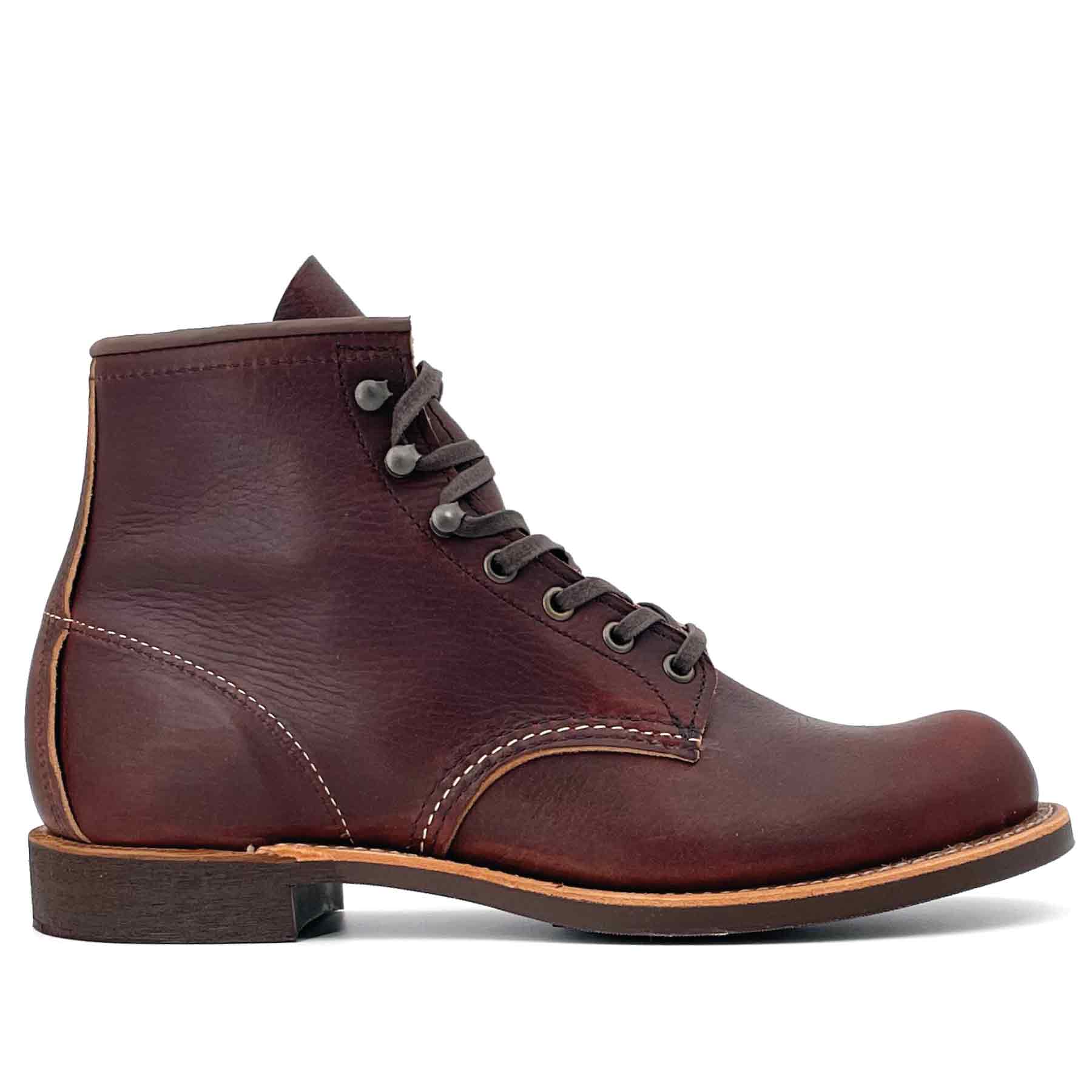 3340 6" Blacksmith Briar Oil Slick Leather