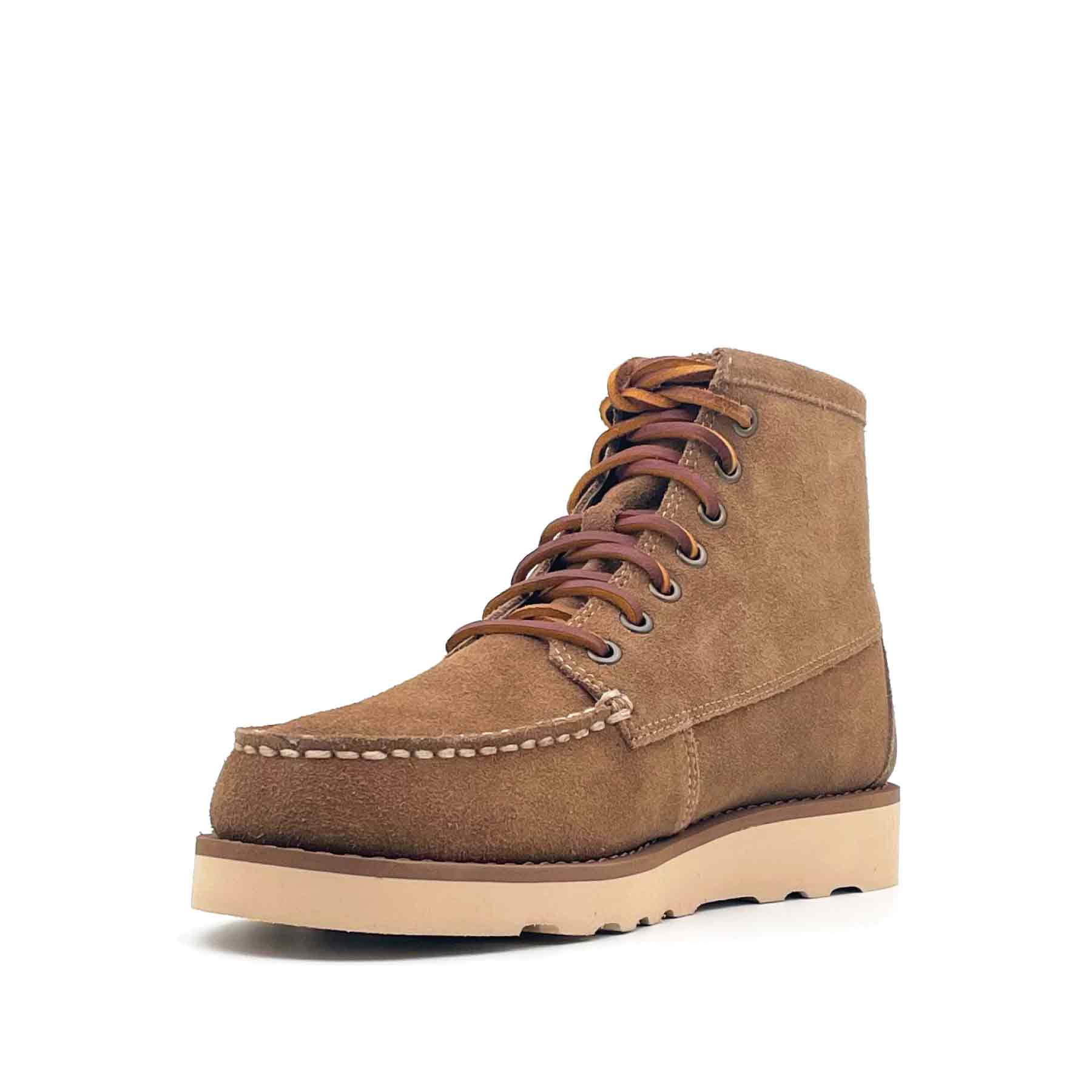 Tala Mid Oiled Suede Beige Camel