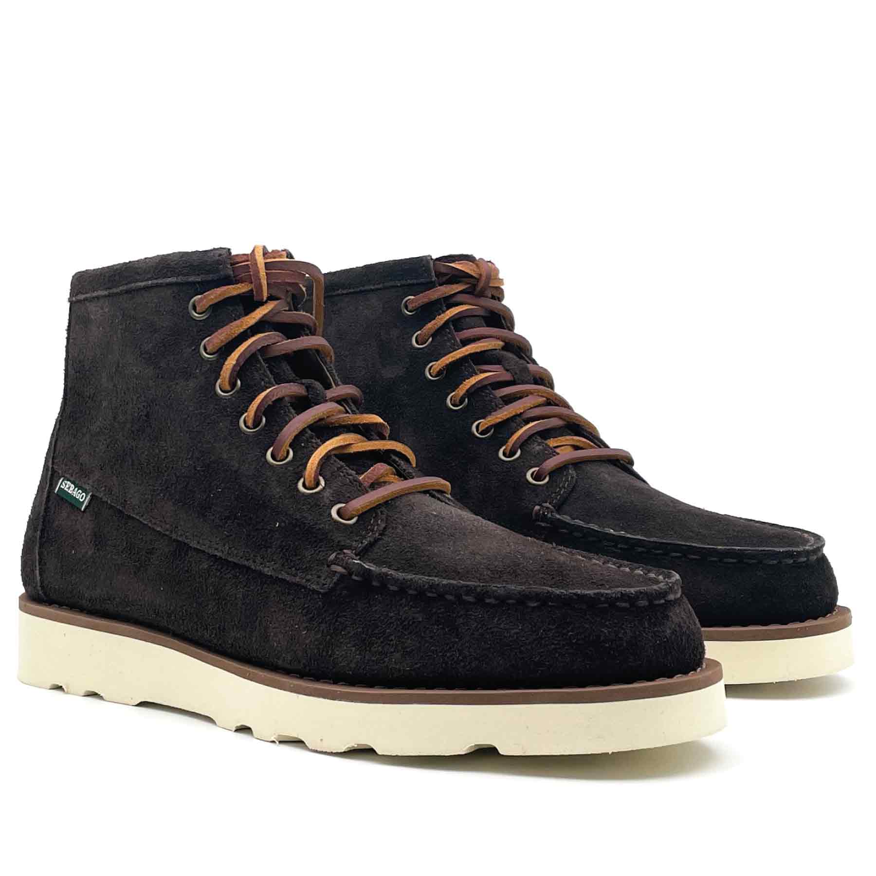 Tala Mid Oiled Suede Dark Brown