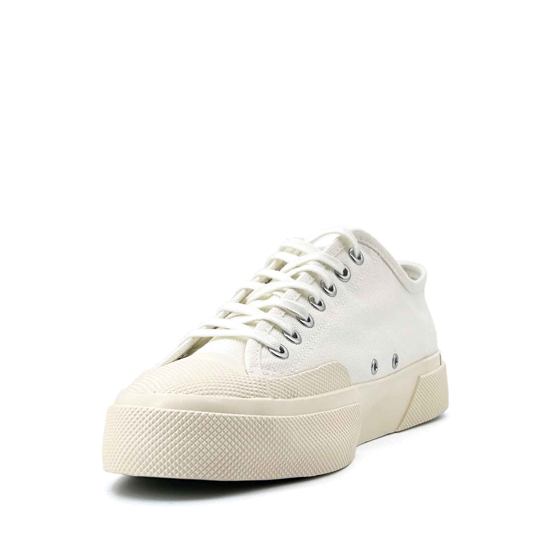 2432 Works Low Broken Twill White/Off White