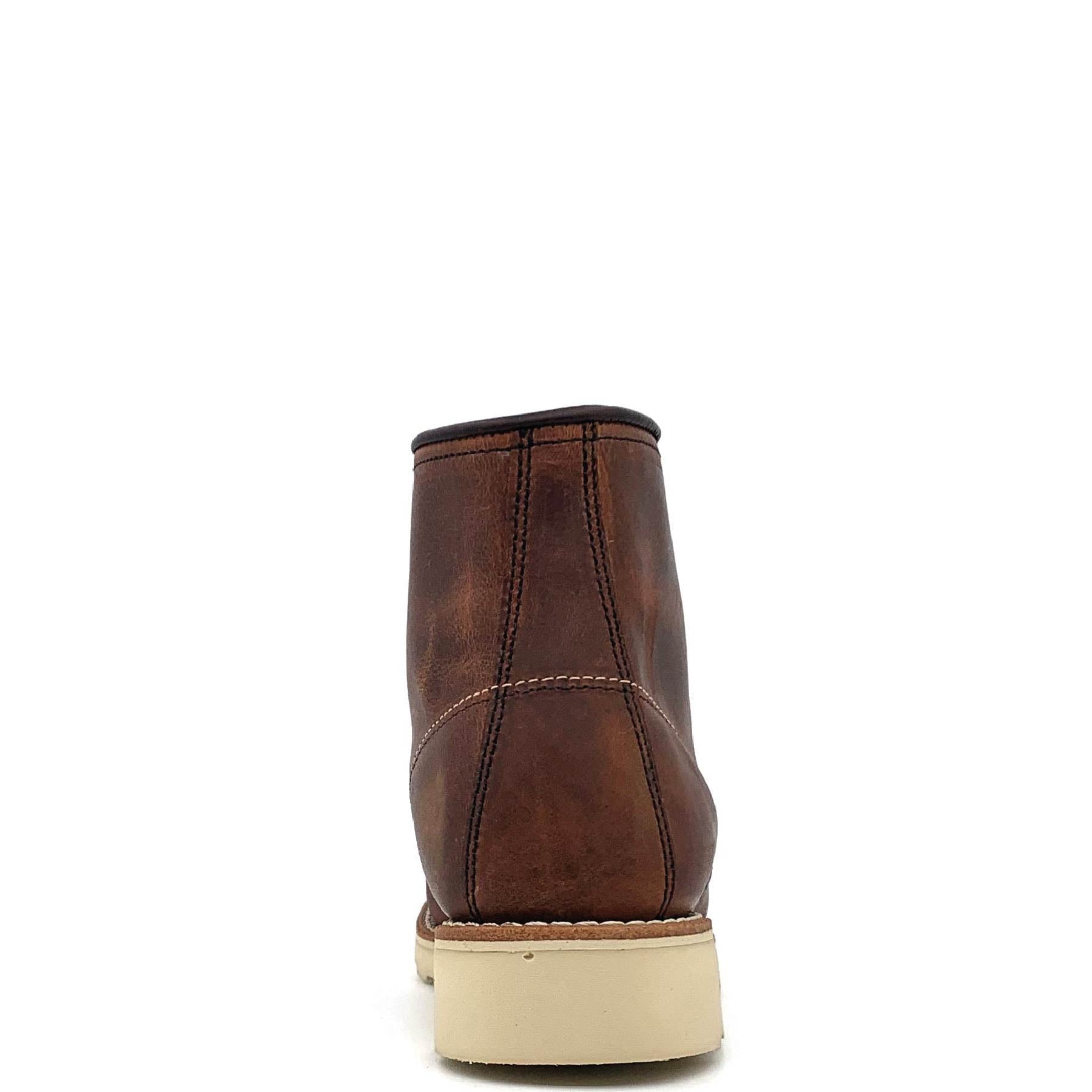 3428 6" Moc Toe Copper Rough & Tough Leather