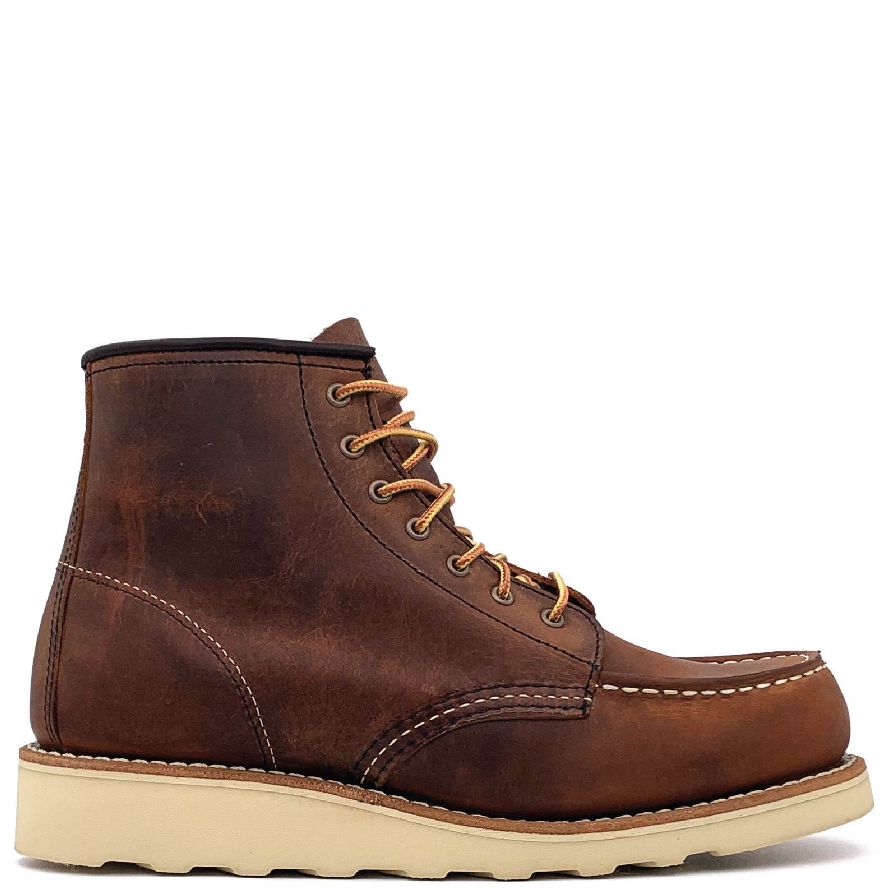 3428 6" Moc Toe Copper Rough & Tough Leather