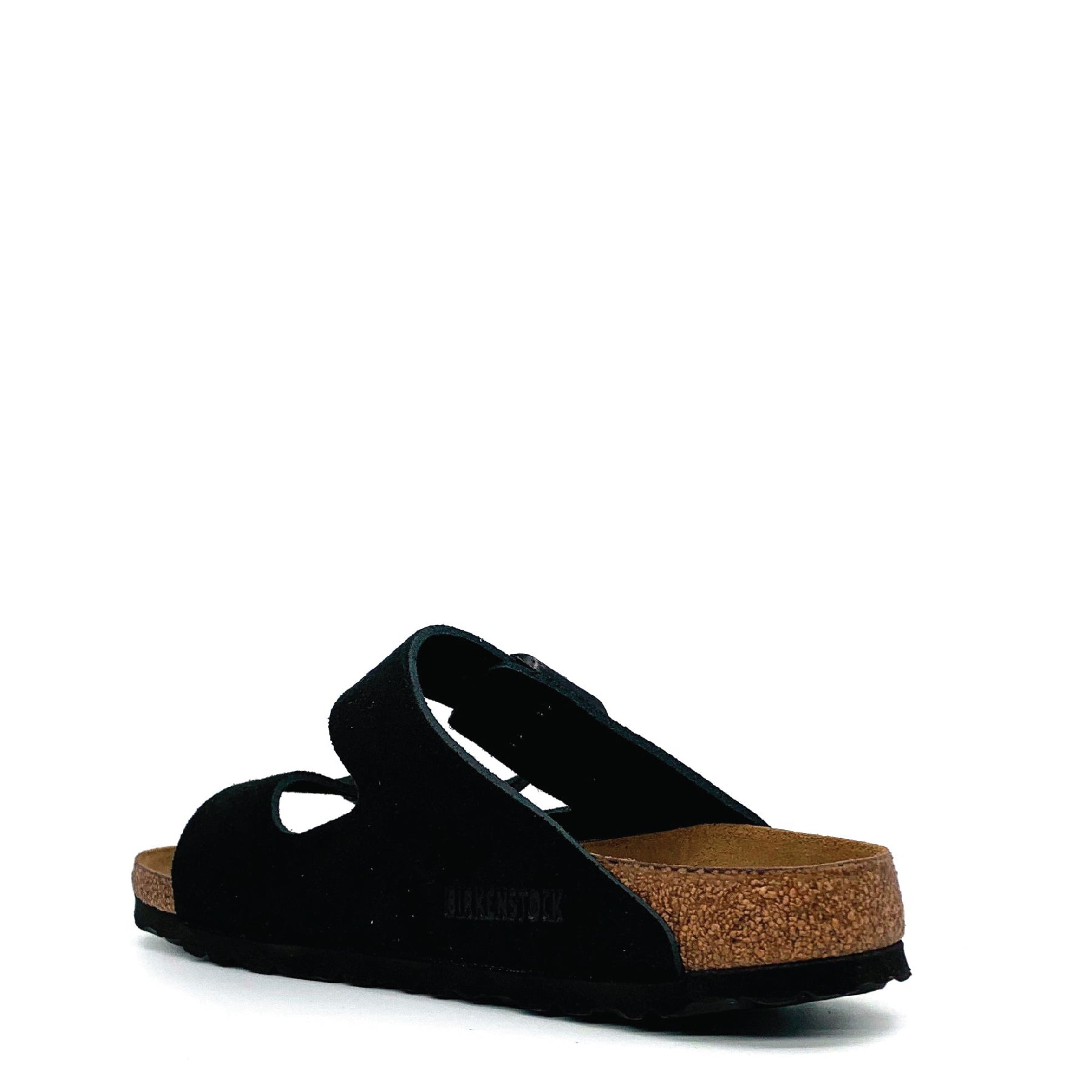 Arizona Mjukfotbädd Black Suede Smal