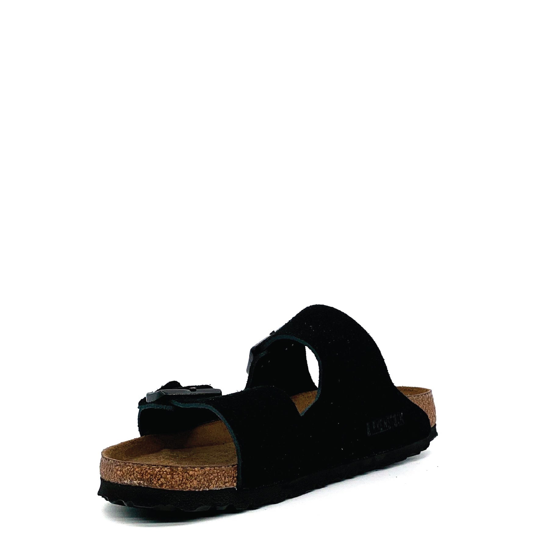 Arizona Mjukfotbädd Black Suede Smal