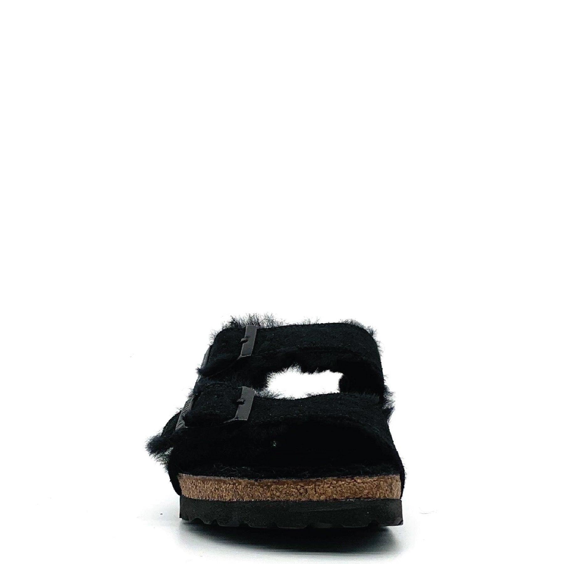 Arizona Shearling Black Suede Women