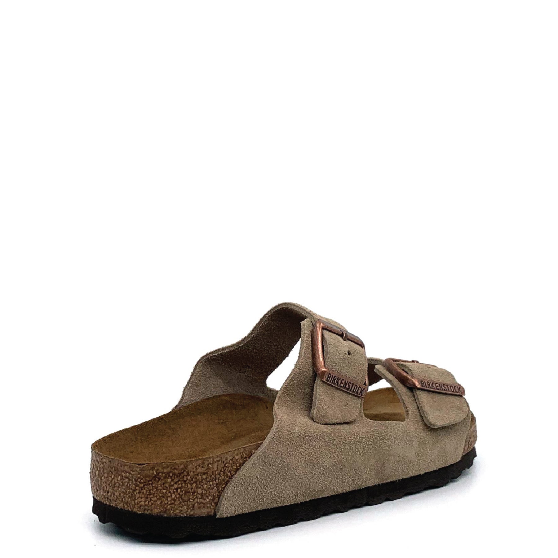 Arizona Mjukfotbädd Taupe Suede Smal