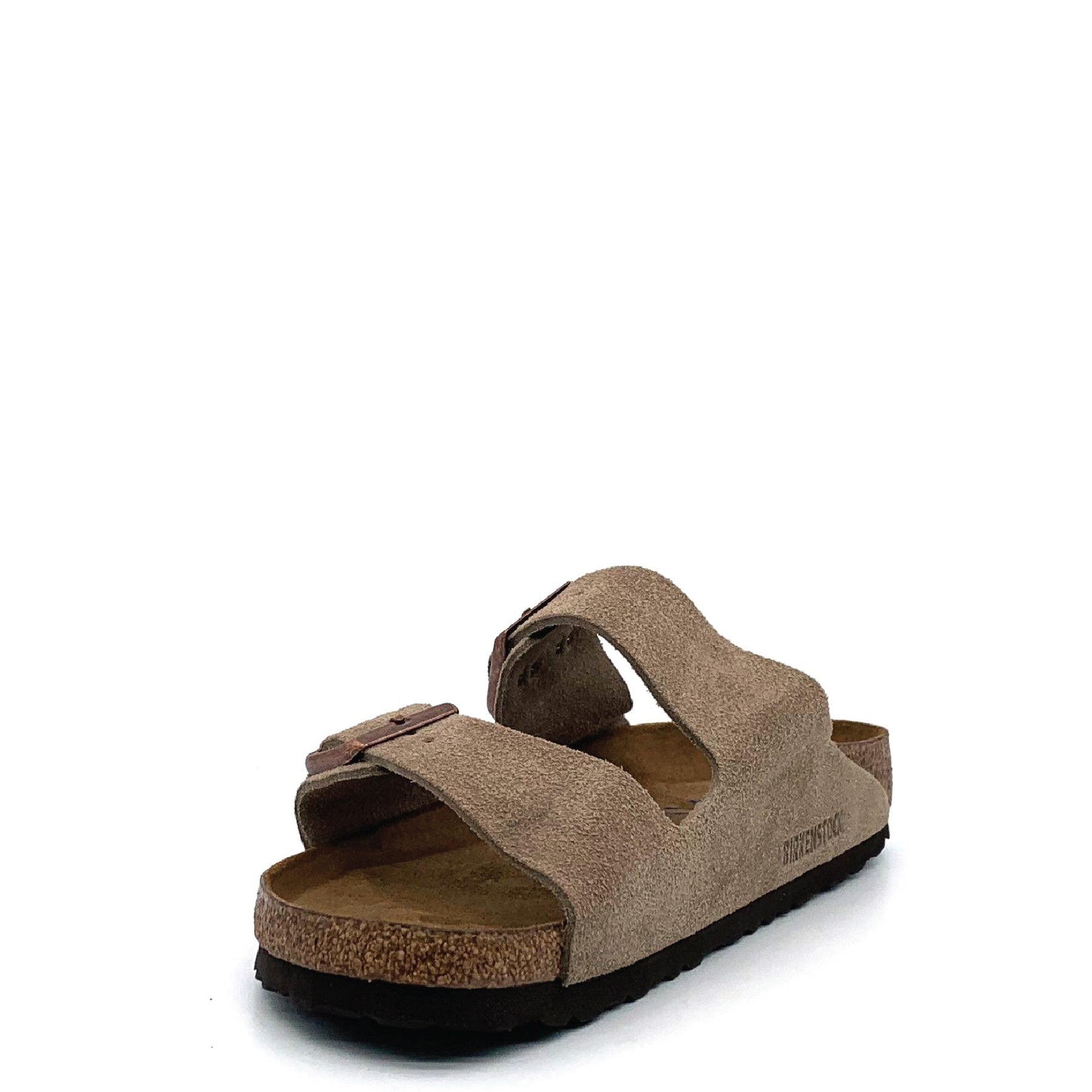 Arizona Mjukfotbädd Taupe Suede Smal
