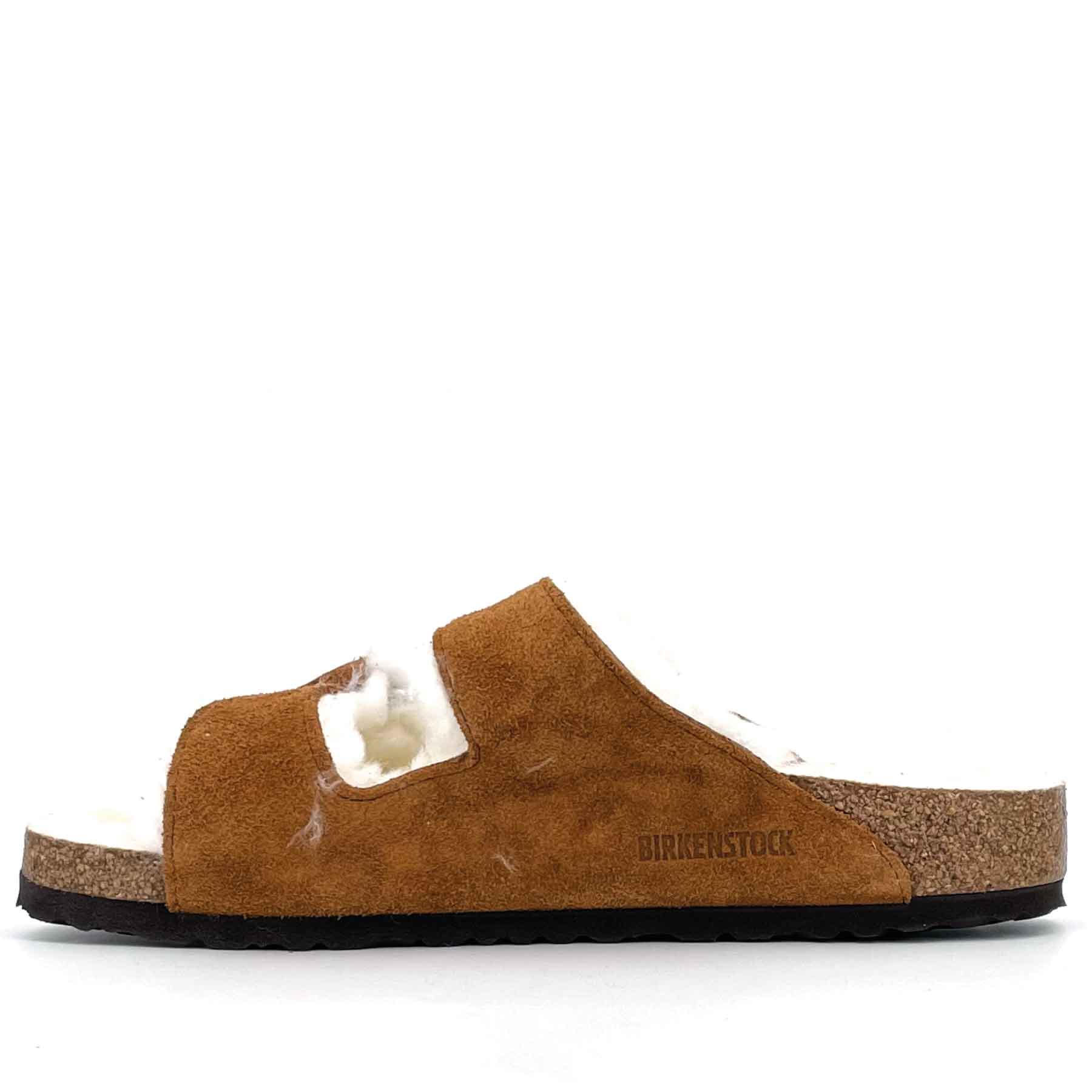 Arizona Shearling Suede Leather Mink Men