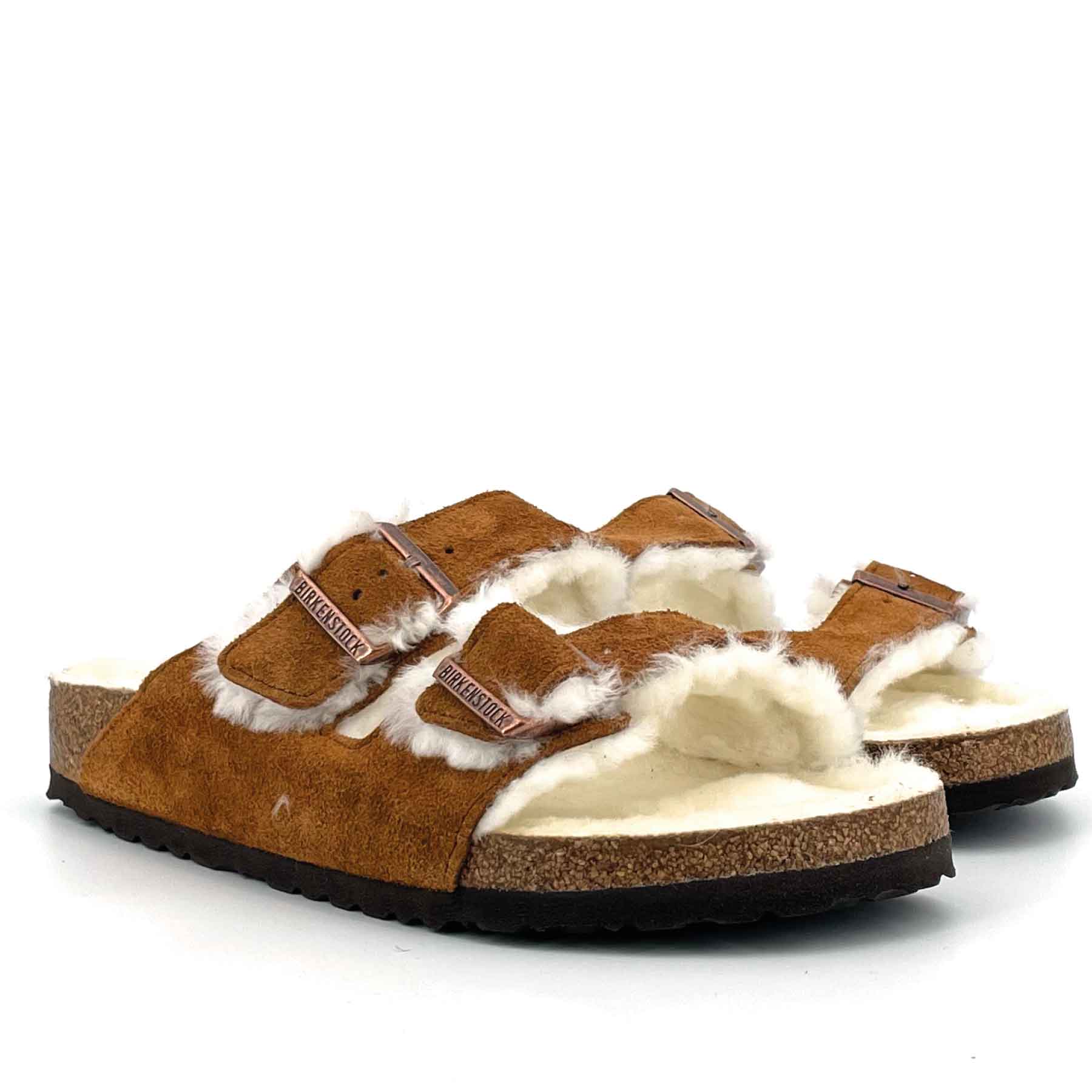 Arizona Shearling Mink Suede Women