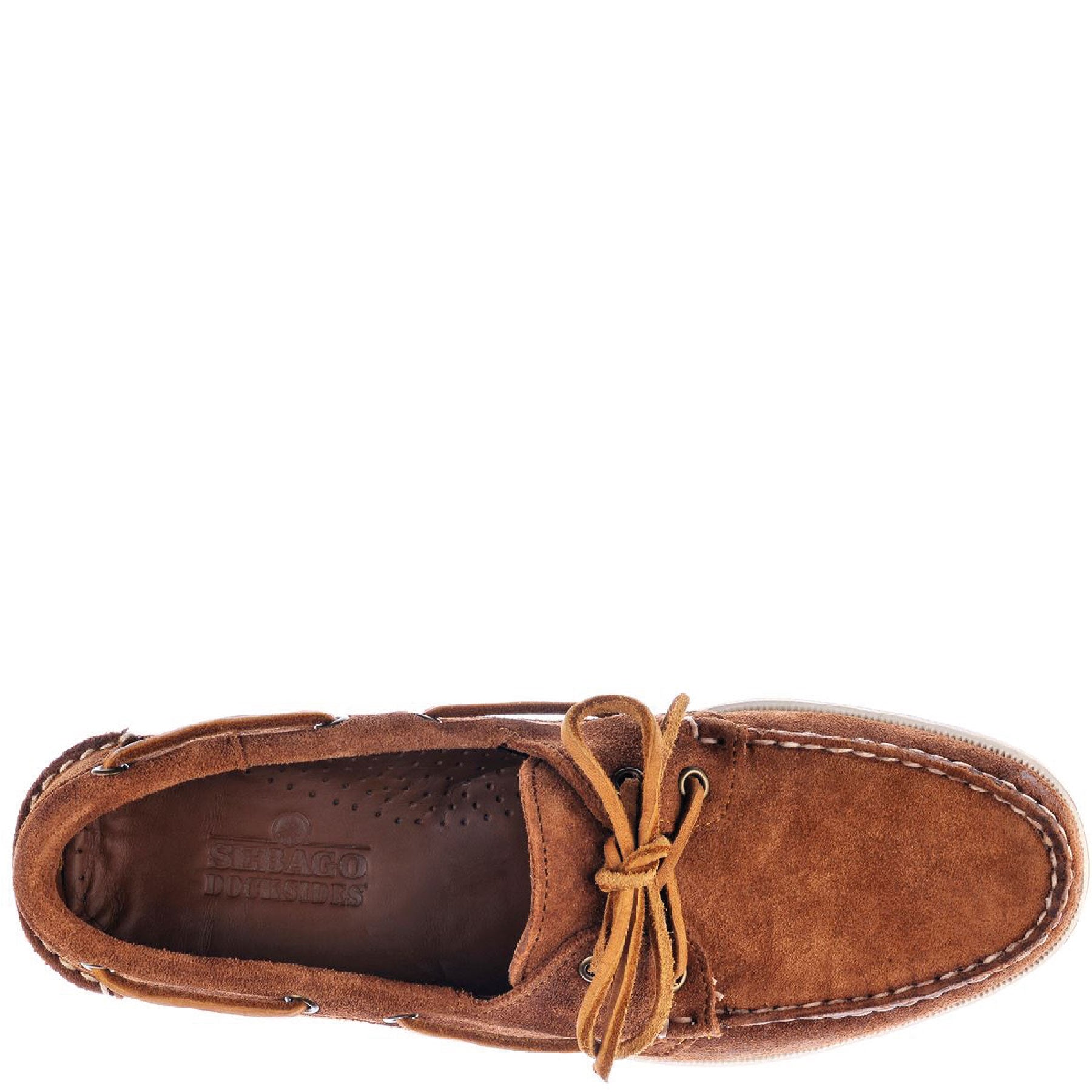 Docksides Portland Brown Cognac Suede
