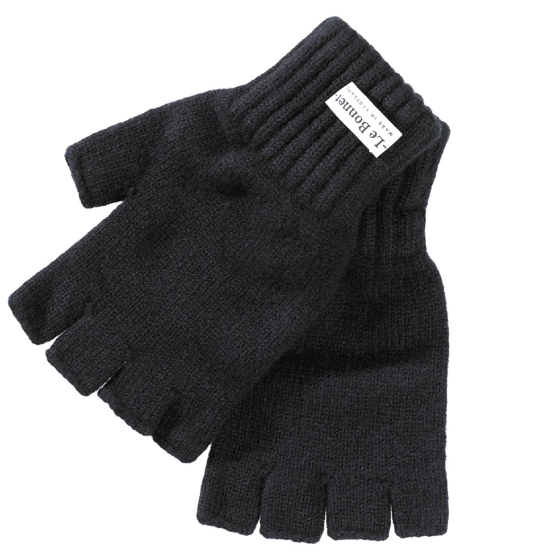 Gloves Fingerless Onyx