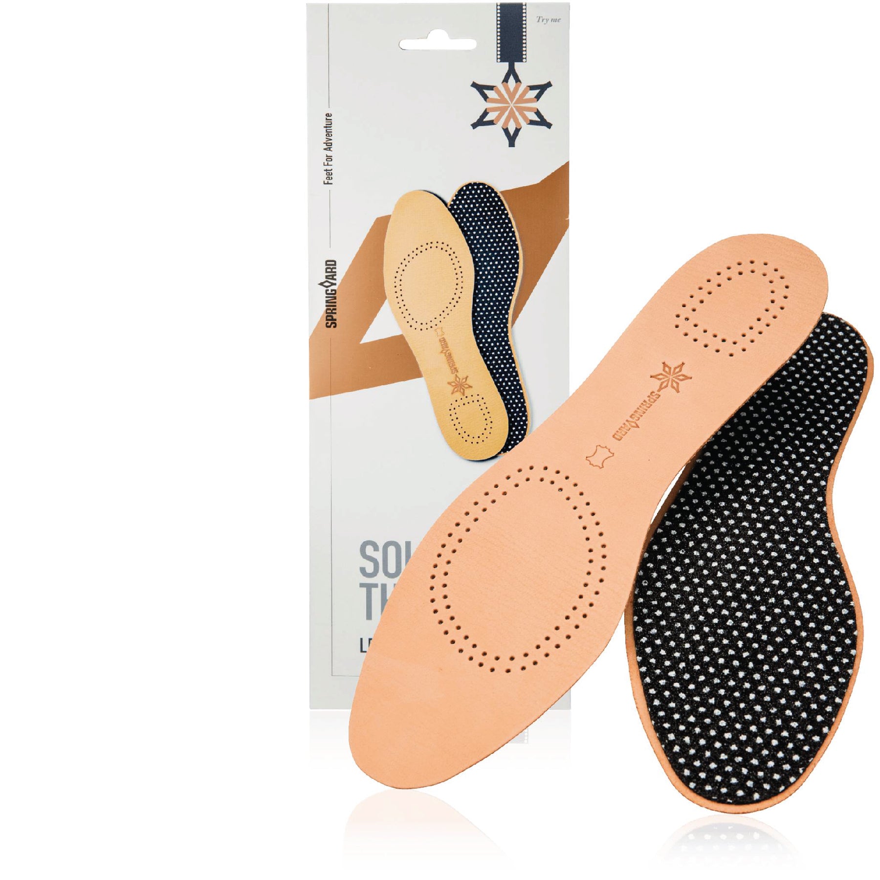 Leather insole Natural