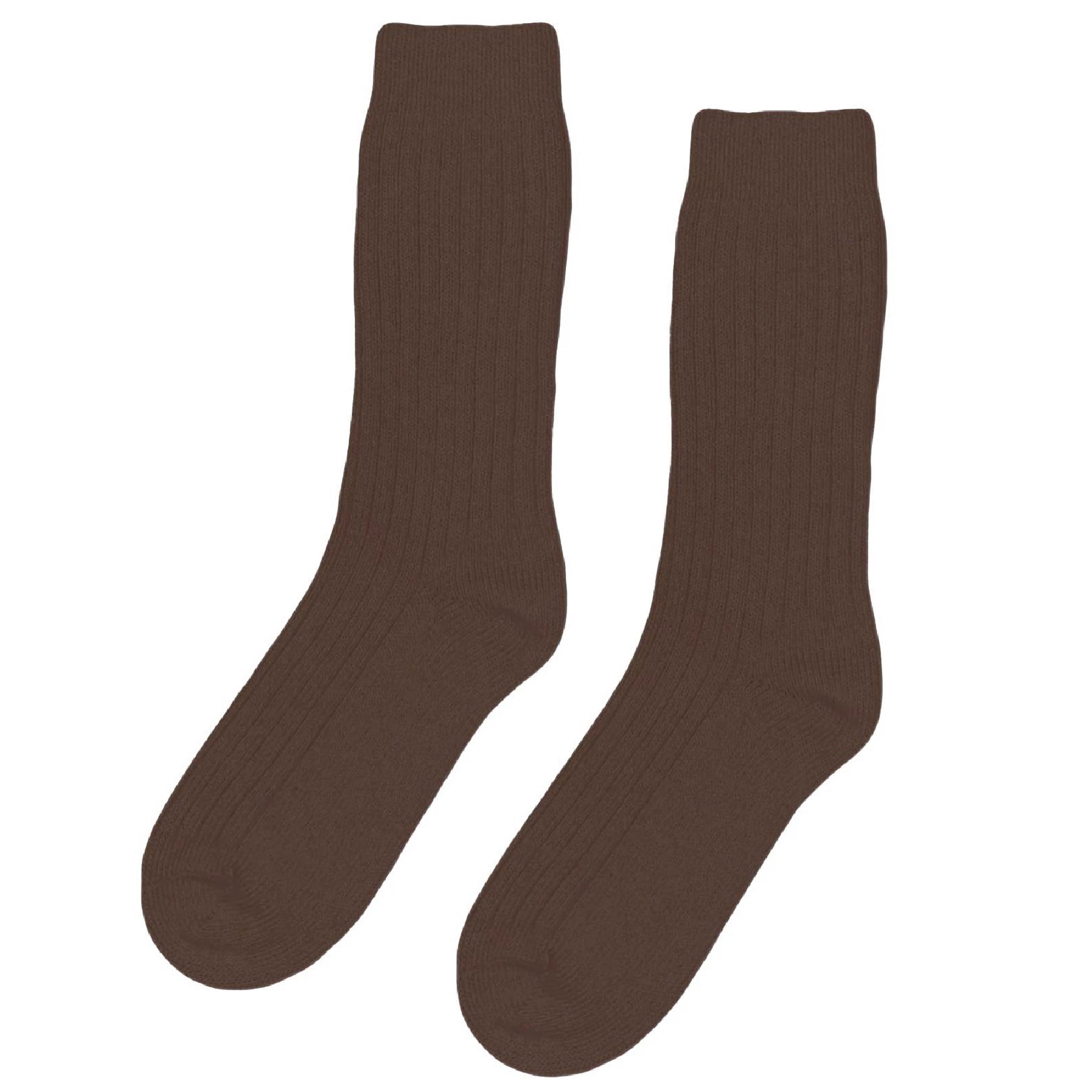 Merino Wool Sock Coffee Brown