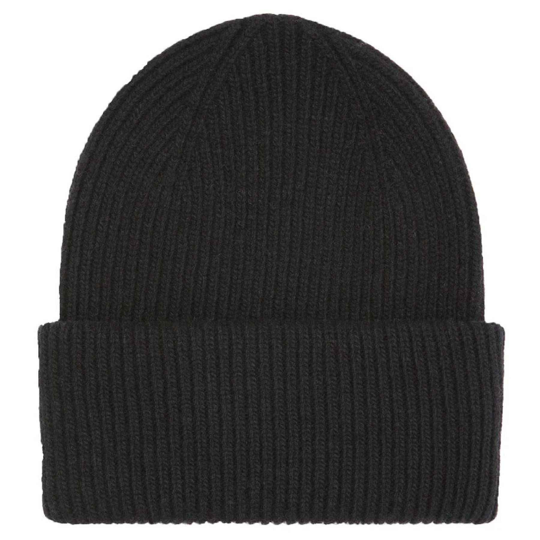 Merino Wool Hat Deep Black