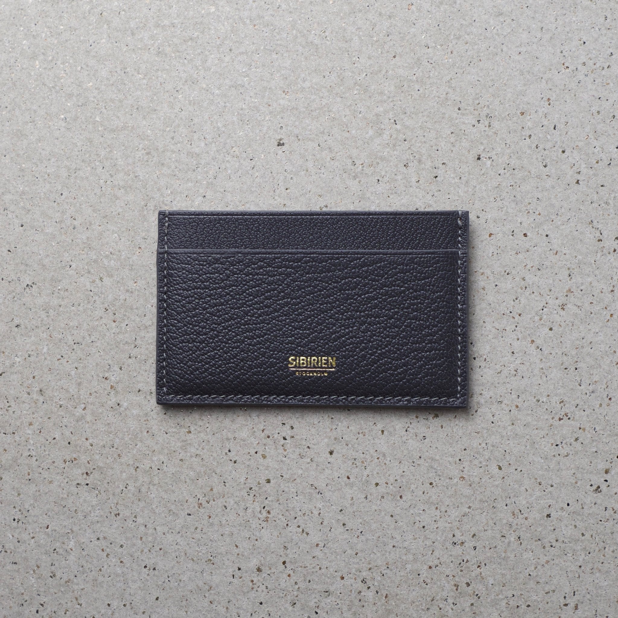 Card Wallet Minimalist Gray