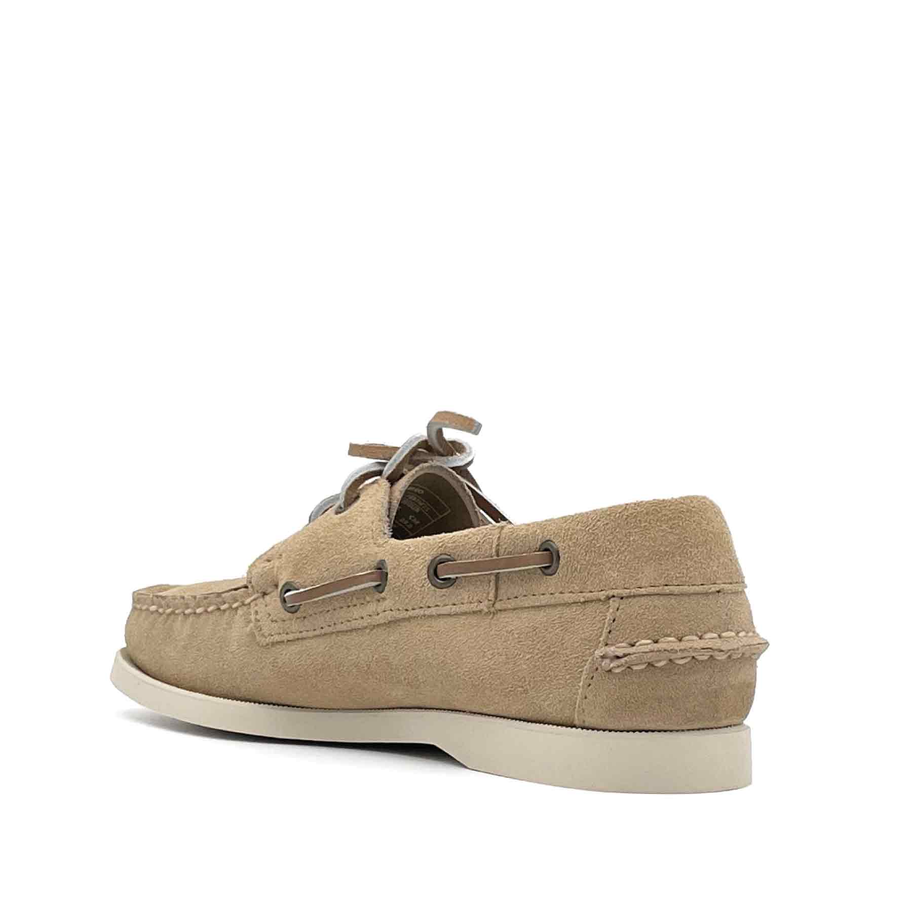 Docksides Portland Beige Camel Suede W