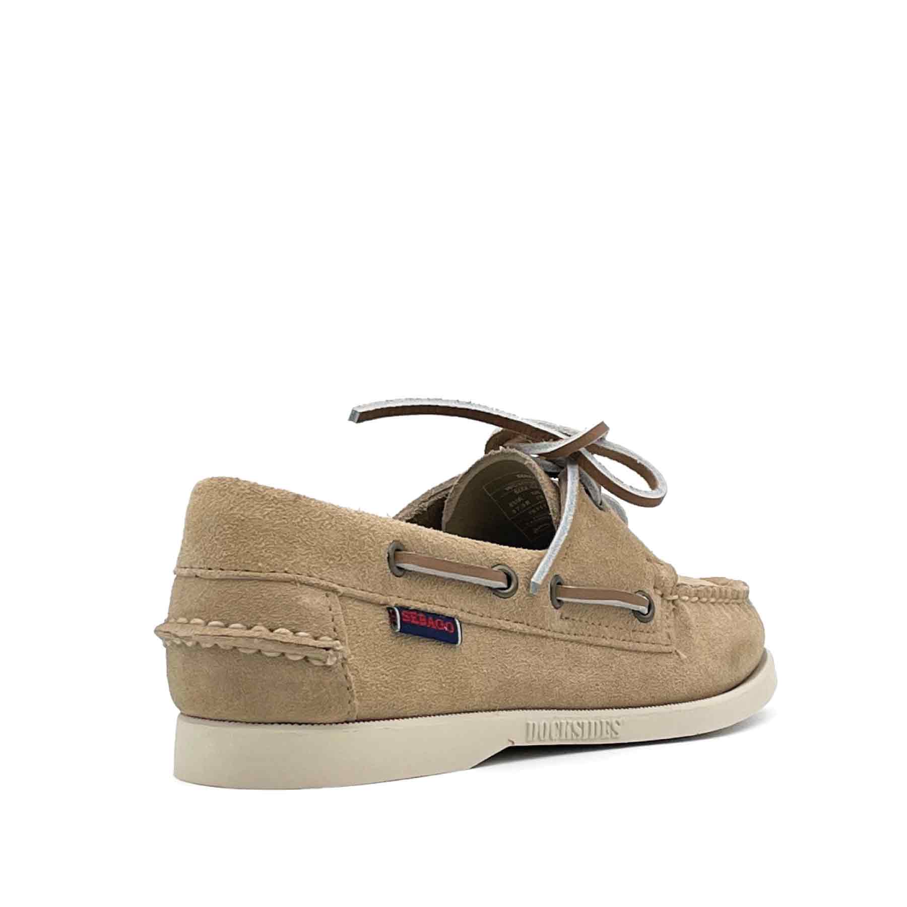 Docksides Portland Beige Camel Suede W