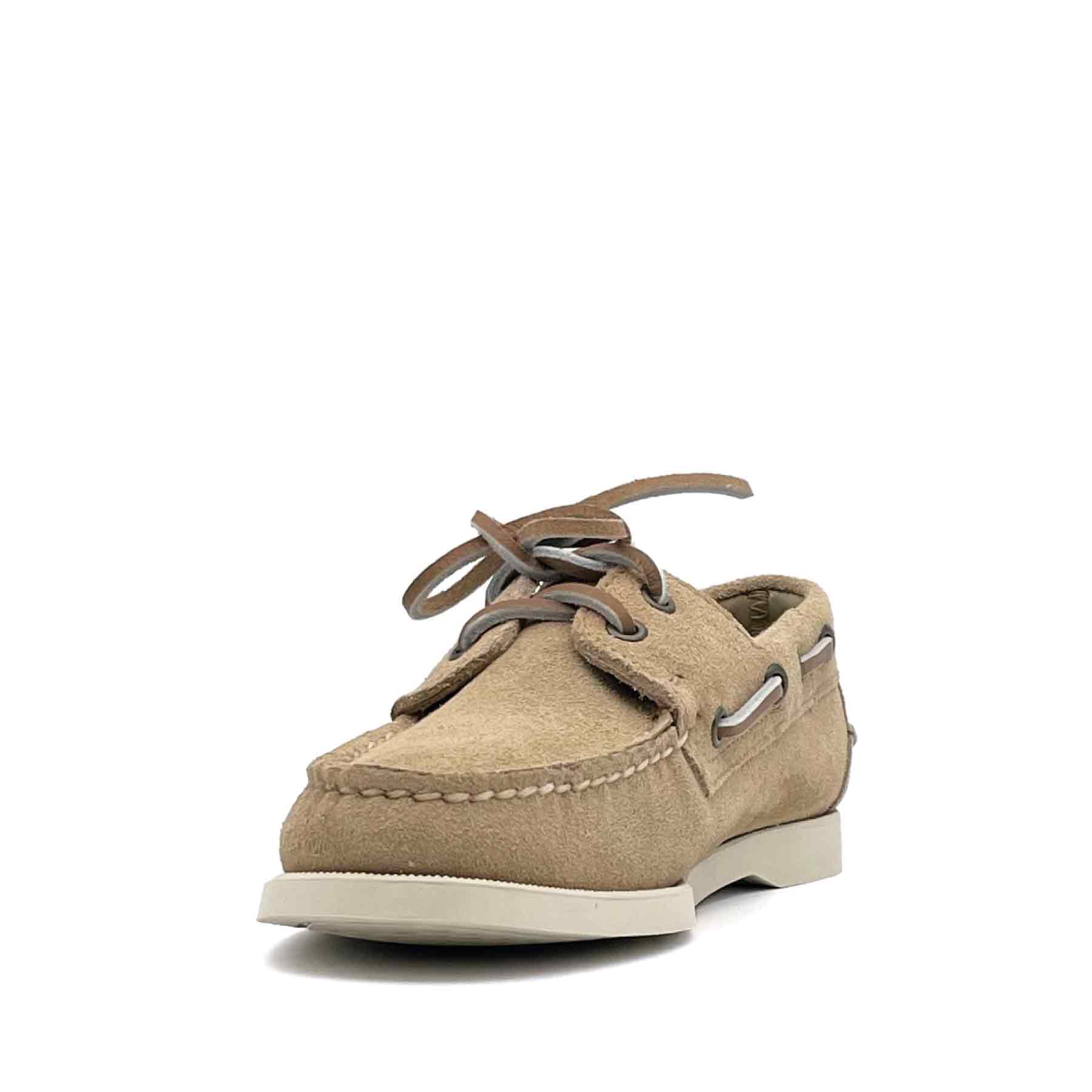 Docksides Portland Beige Camel Suede W