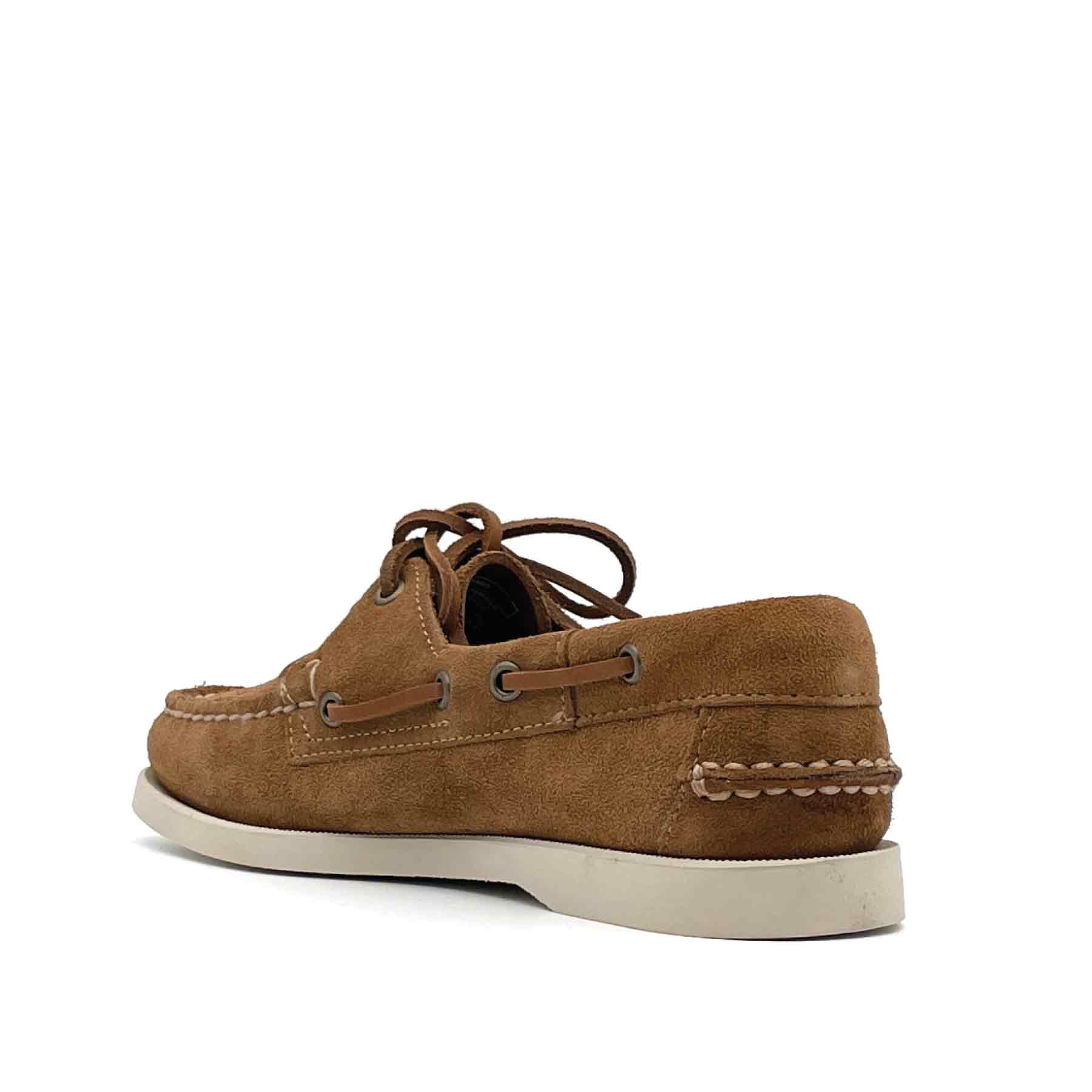 Docksides Portland Brown Gognac Suede W