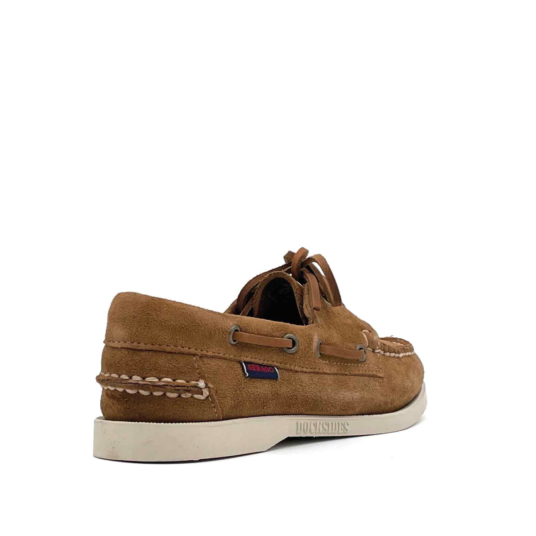 Docksides Portland Brown Gognac Suede W