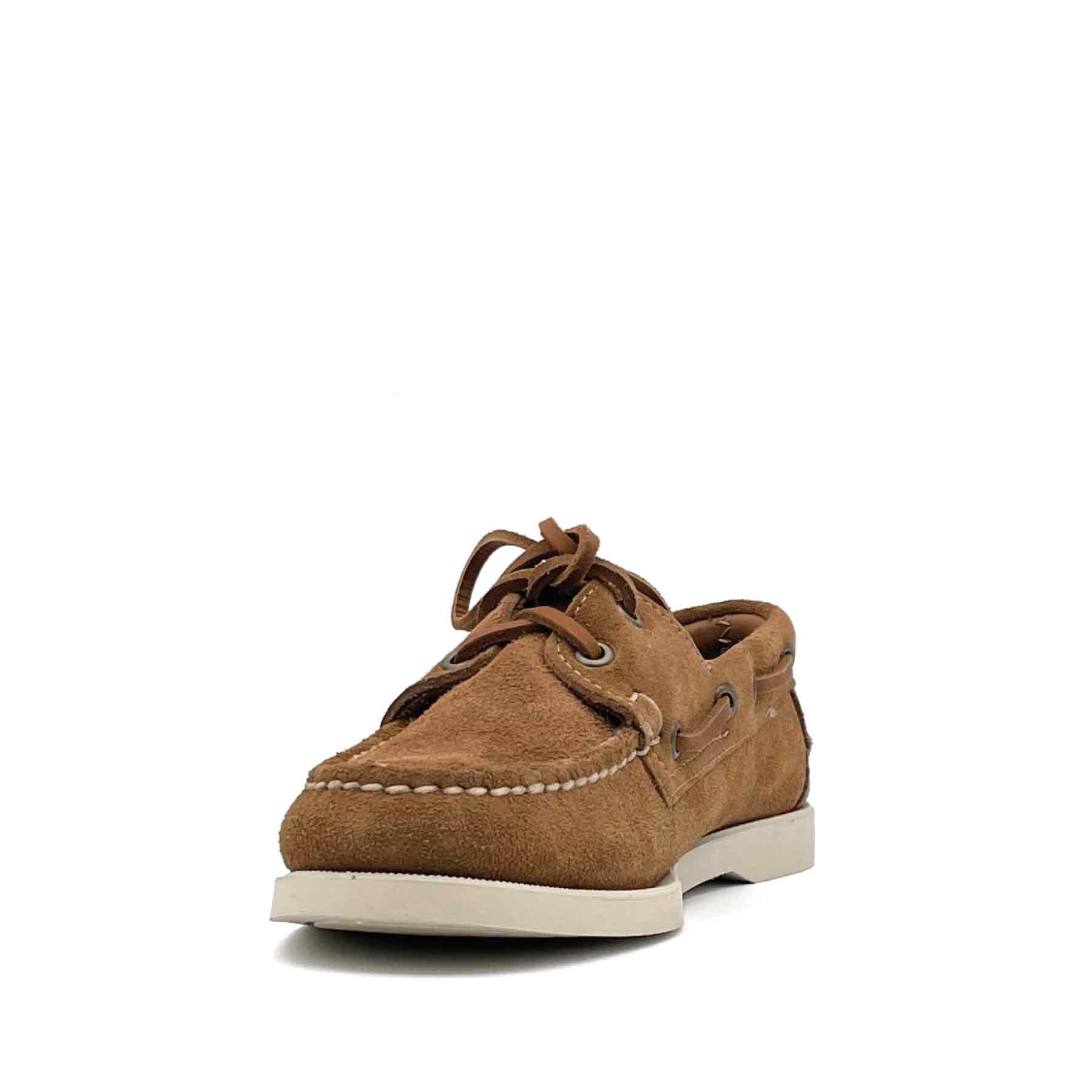 Docksides Portland Brown Gognac Suede W