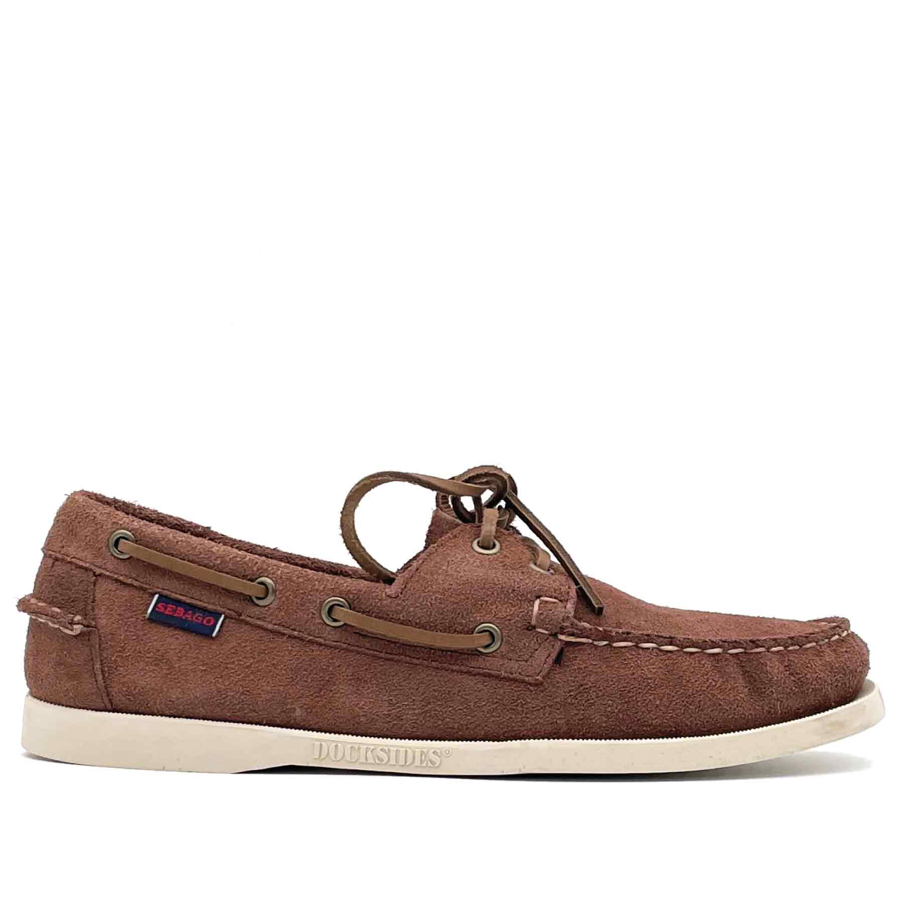 Docksides Portland Dk Brown Suede