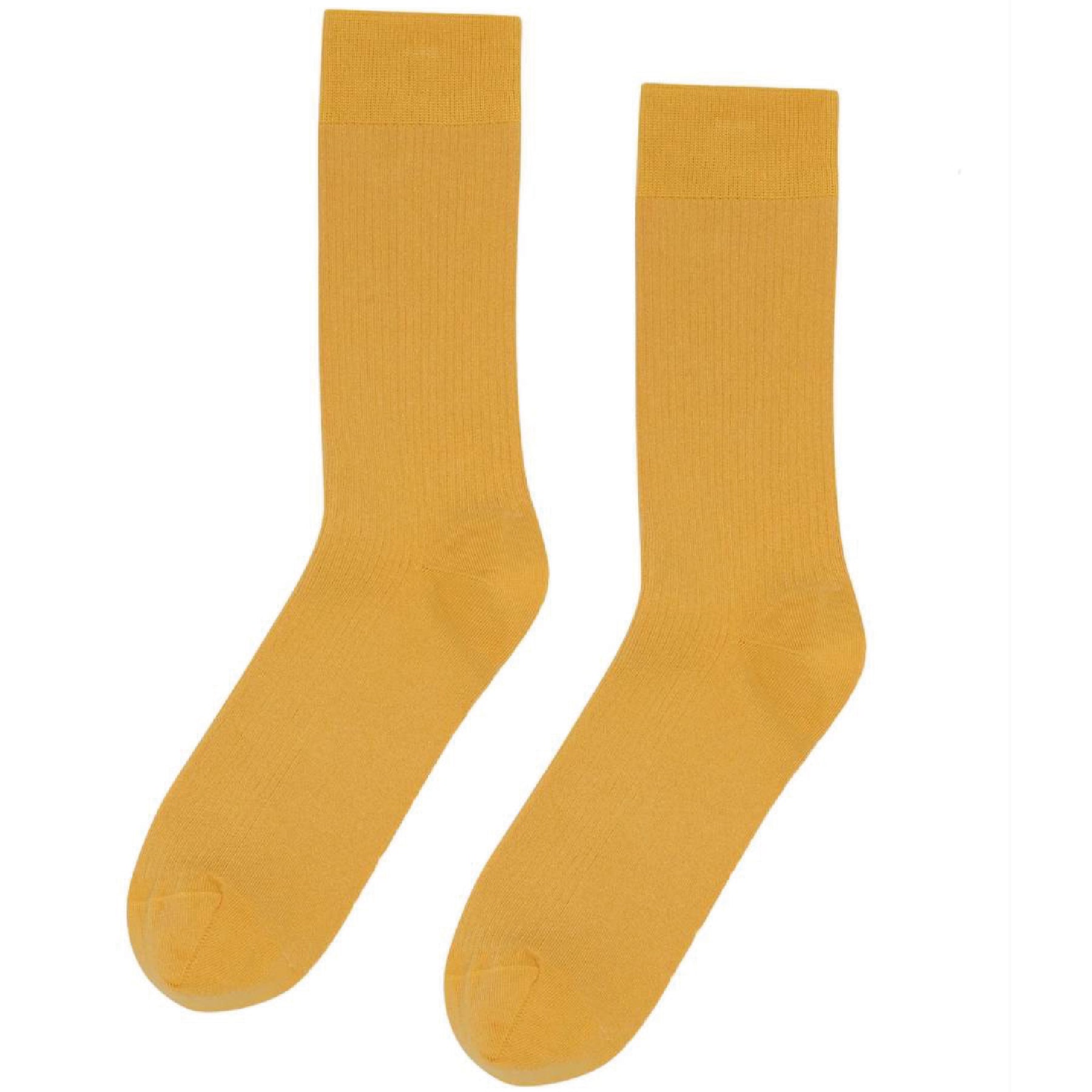 Classic Organic Sock Burned Yellow