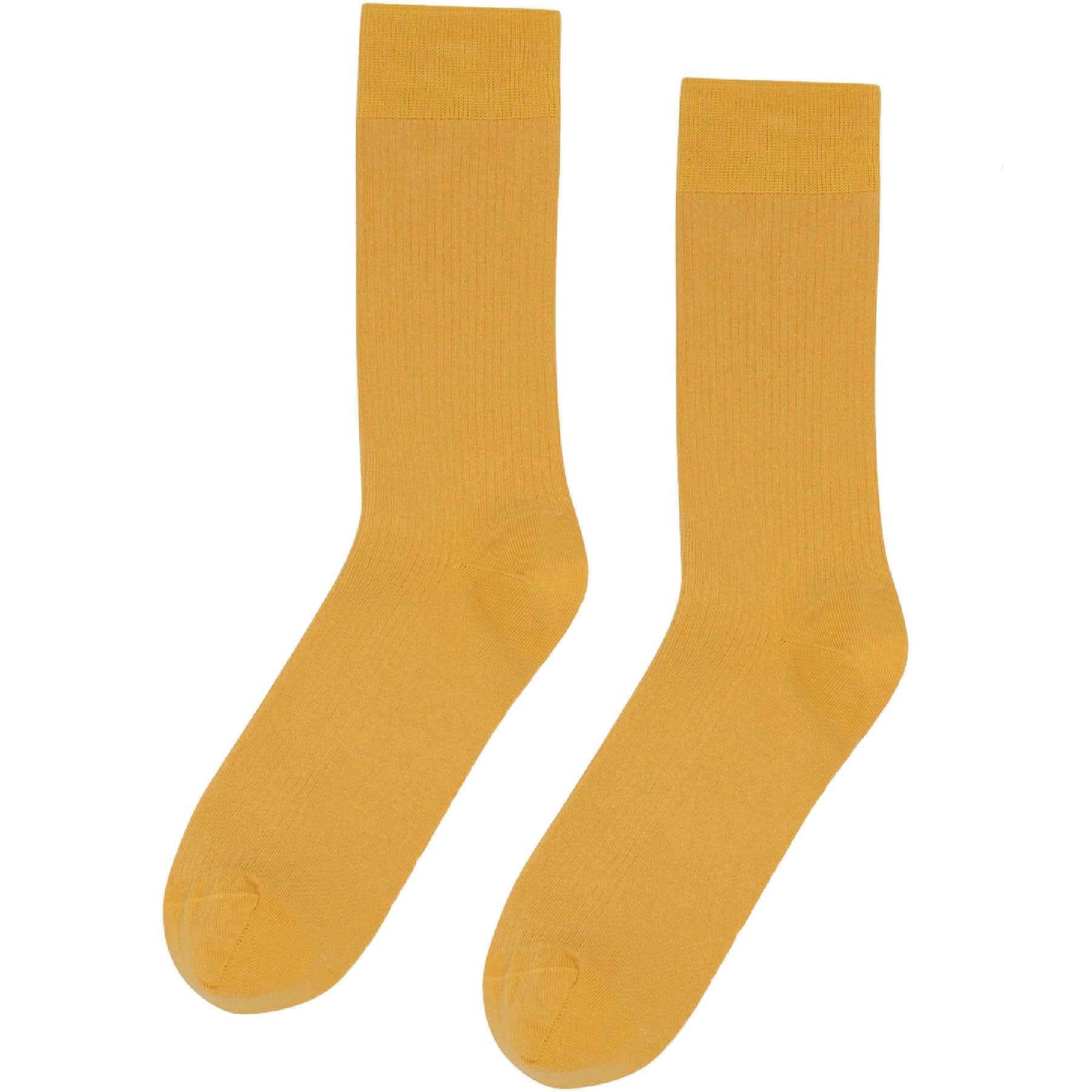 Women Classic Organic Sock Burned Yellow