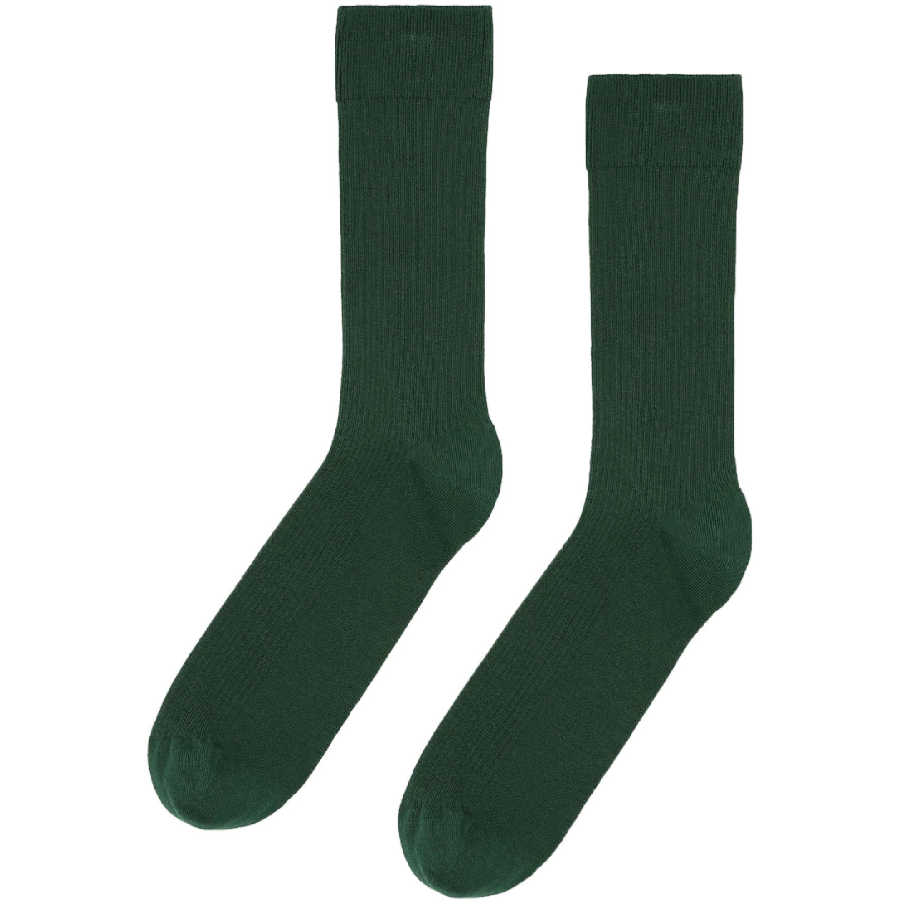 Women Classic Organic Sock Emerald Green